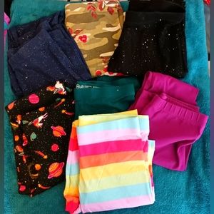 7pk Girls Leggings